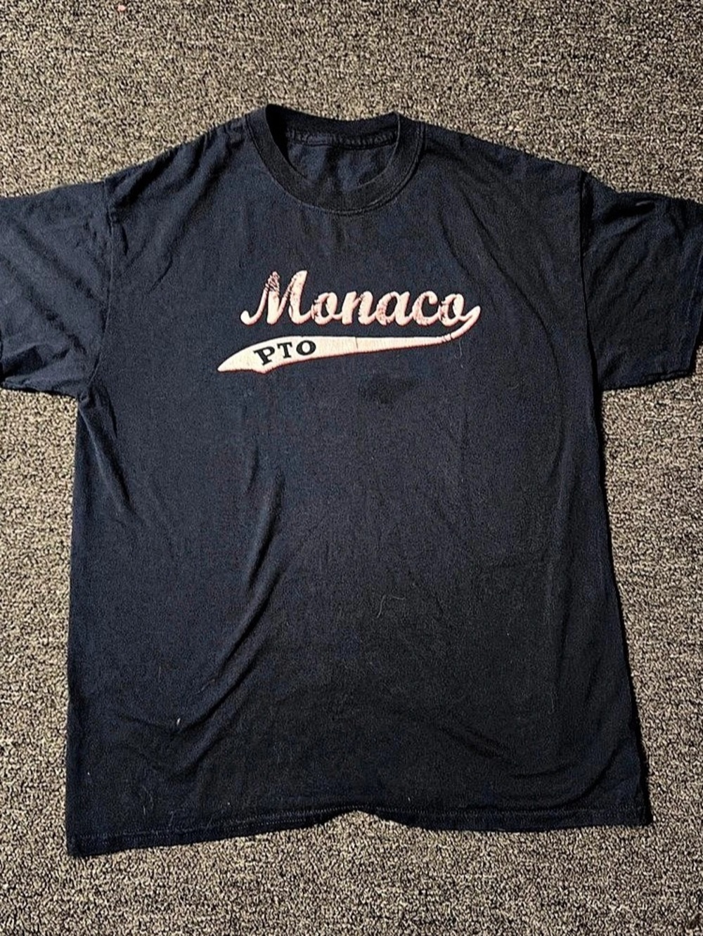 Monaco PTO Graphic Tee in Black